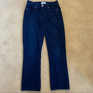 Paige Manhattan slim-fitting mid-rise bootcut jeans